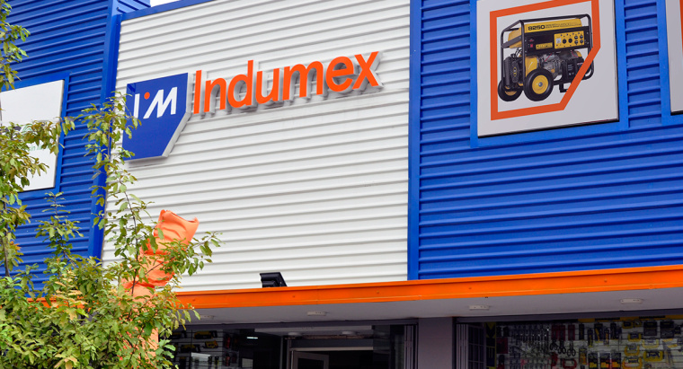 強烈的對比色品牌視覺案例——Indumex-五金店品牌視覺VI設計