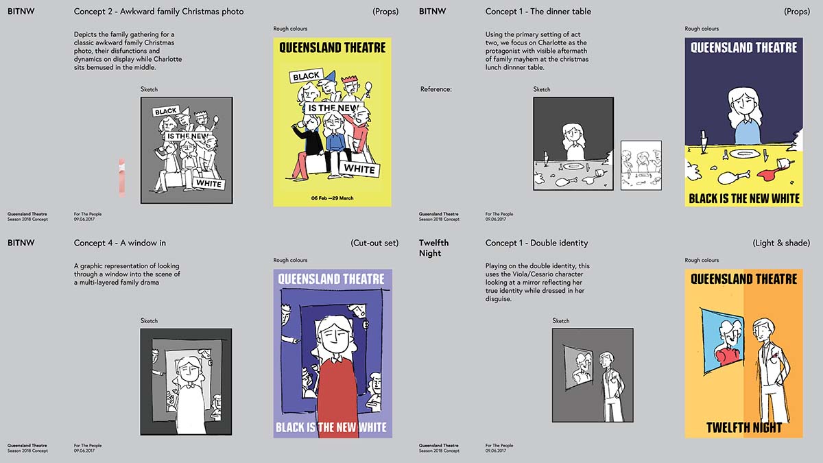 昆士蘭劇院2018宣傳海報設(shè)計拍攝制作-上海廣告設(shè)計公司