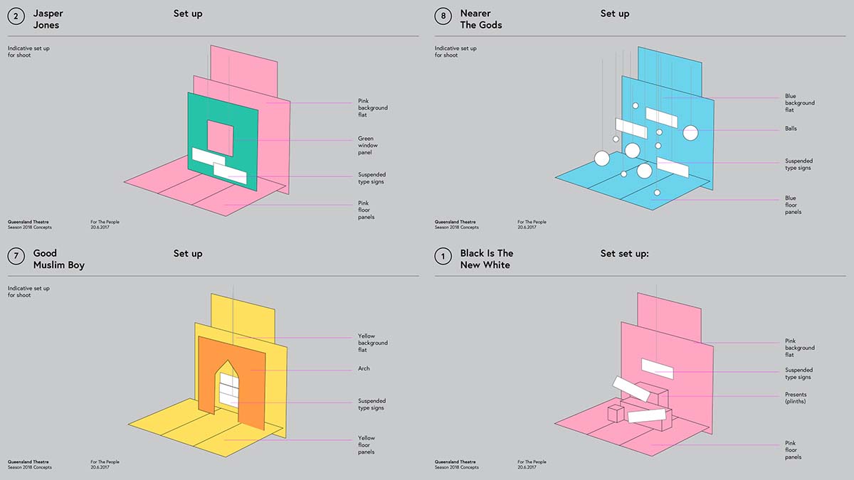 昆士蘭劇院2018宣傳海報設(shè)計拍攝制作-上海廣告設(shè)計公司