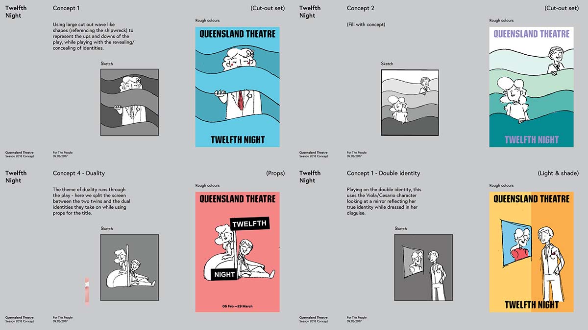 昆士蘭劇院2018宣傳海報設(shè)計拍攝制作-上海廣告設(shè)計公司
