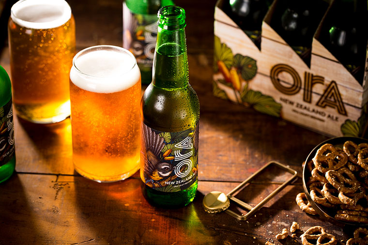 Ora毛利人啤酒品牌包裝設(shè)計(jì),使用川崎植物的美麗插圖設(shè)計(jì) Ora毛利人啤酒品牌包裝設(shè)計(jì),使用川崎植物的美麗插圖設(shè)計(jì)