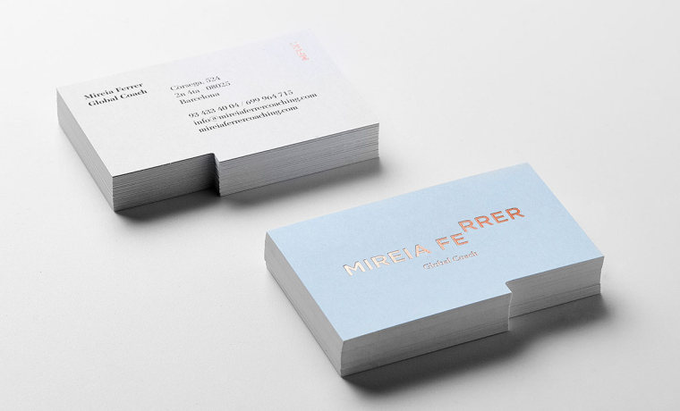 尊貴而優(yōu)雅的生活教練Mireia Ferrer品牌VI形象設(shè)計-名片設(shè)計 尊貴而優(yōu)雅的生活教練Mireia Ferrer品牌VI形象設(shè)計-名片設(shè)計