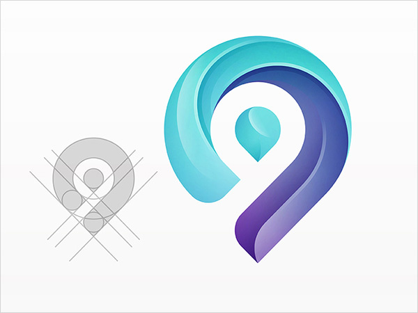 上海標(biāo)志設(shè)計(jì)公司欣賞：28個(gè)重疊漸變色標(biāo)志設(shè)計(jì)理念案例