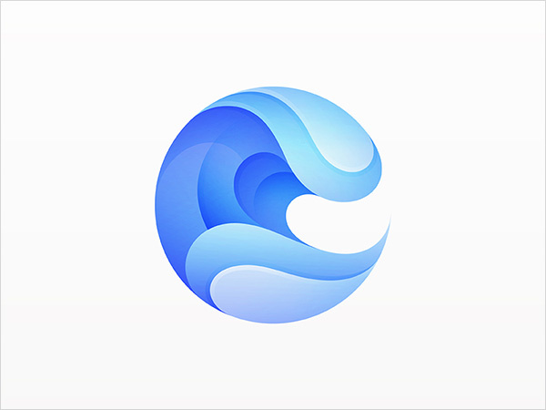 上海標(biāo)志設(shè)計(jì)公司欣賞：28個(gè)重疊漸變色標(biāo)志設(shè)計(jì)理念案例