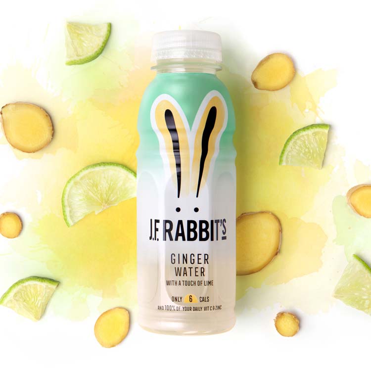 可愛俏皮的J.F. Rabbit''''''''''''''''s植物蔬菜飲料包裝設(shè)計(jì)