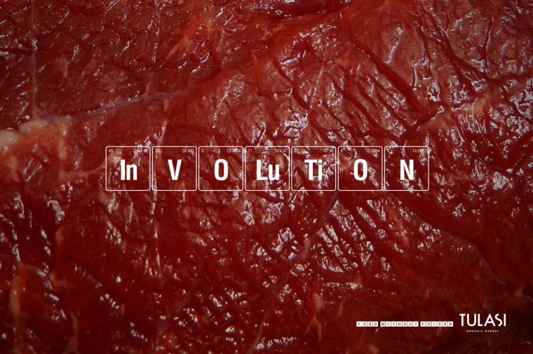 巴西Tulasi有機農產品超市市場平面宣傳創(chuàng)意廣告設計“無毒食品”篇-肉 巴西Tulasi有機農產品超市市場平面宣傳創(chuàng)意廣告設計“無毒食品”篇-肉