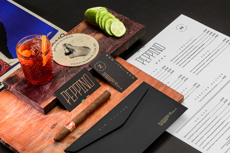 PEPPINO雞尾酒酒吧和餐廳品牌形象設計