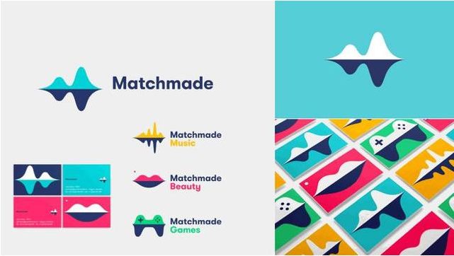 多形態(tài)標志logo-Matchmade（智能算法平臺）logo設(shè)計