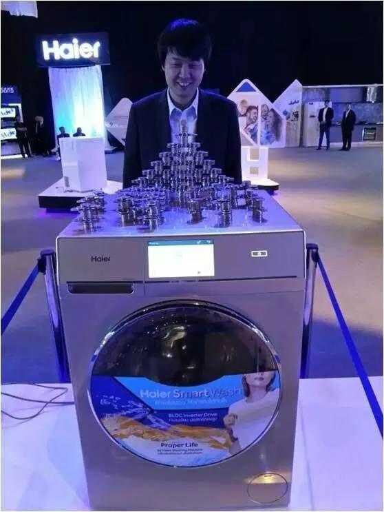 偉大品牌如何講故事-海爾洗衣機(jī)全球立硬幣