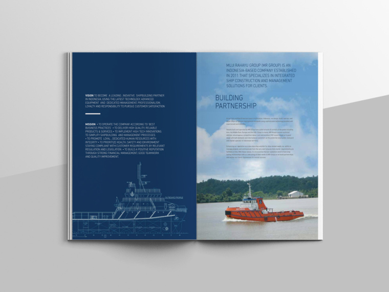 MR Group 船舶建設(shè)制造公司宣傳畫冊設(shè)計-上海畫冊設(shè)計公司