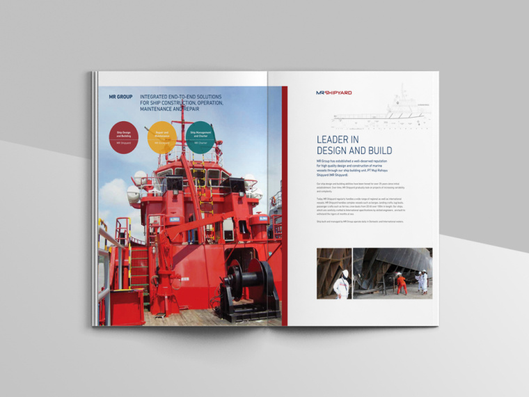 MR Group 船舶建設(shè)制造公司宣傳畫冊設(shè)計-上海畫冊設(shè)計公司