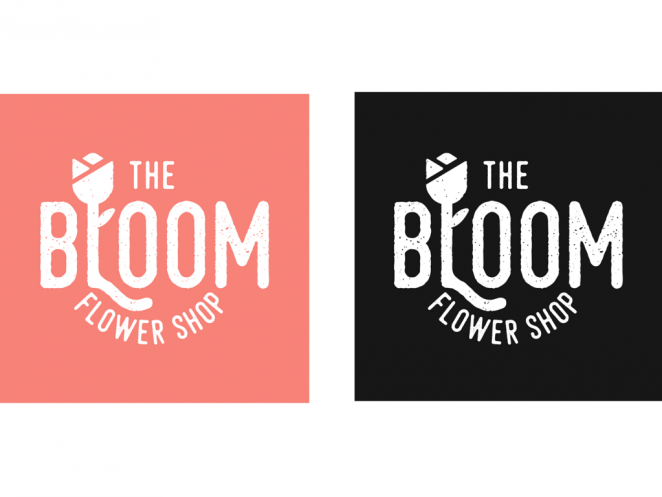 The Bloom 鮮花園藝logo設計-上海logo設計公司 The Bloom 鮮花園藝logo設計-上海logo設計公司