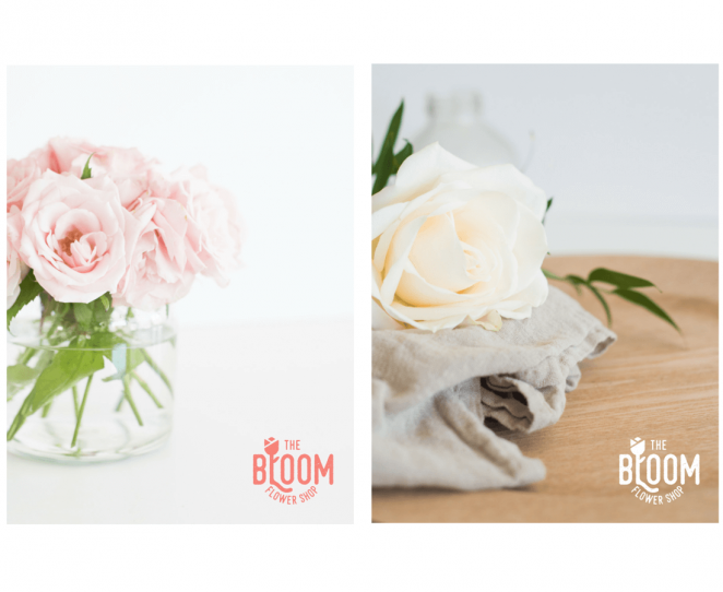 The Bloom 鮮花園藝logo設計品牌視覺形象設計-上海品牌設計公司 The Bloom 鮮花園藝logo設計品牌視覺形象設計-上海品牌設計公司