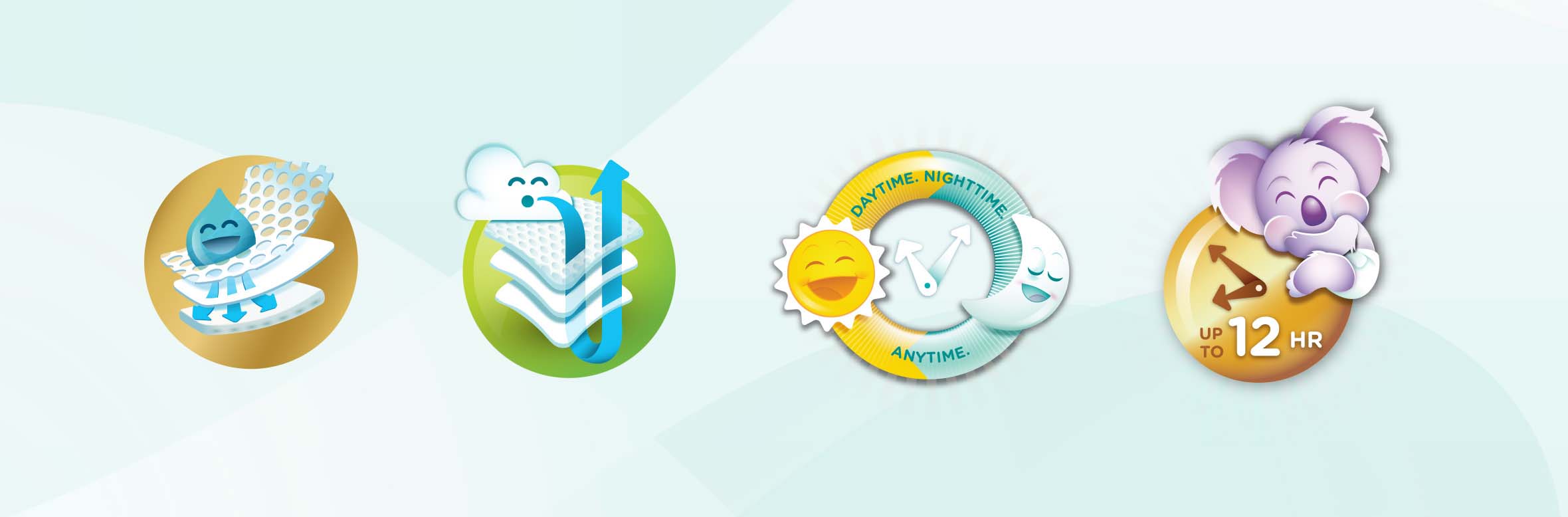 幫寶適嬰兒尿布品牌logo包裝設(shè)計