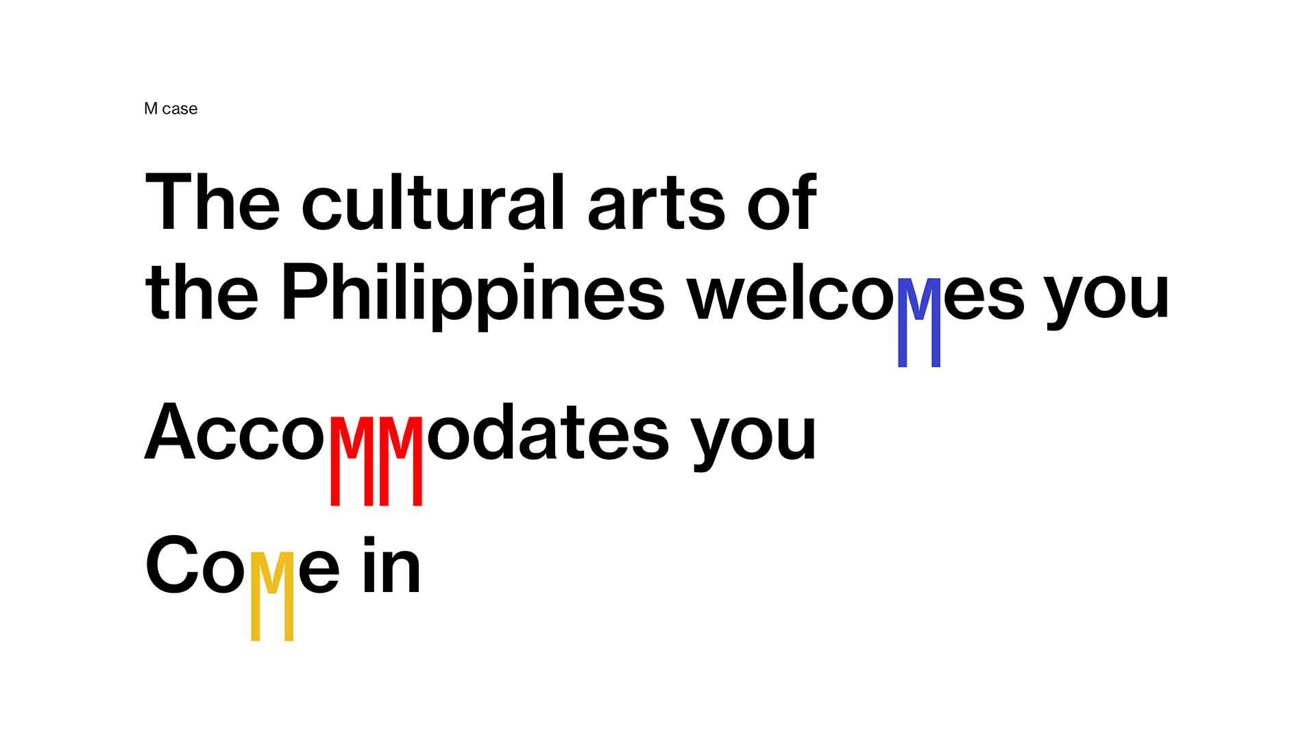 菲律賓馬尼拉博物館品牌視覺形象-VI設(shè)計-材料中可以使用特殊的M表殼