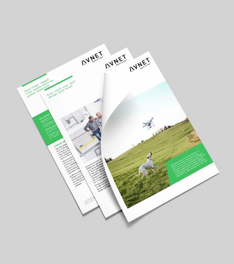 AVNET電子元件集團(tuán)新品牌logo與視覺(jué)形象VI設(shè)計(jì)