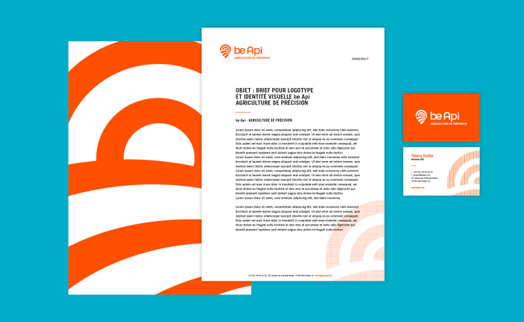 Be Api 法國(guó)精準(zhǔn)農(nóng)業(yè)合作組織品牌VI視覺識(shí)別設(shè)計(jì)標(biāo)志設(shè)計(jì)