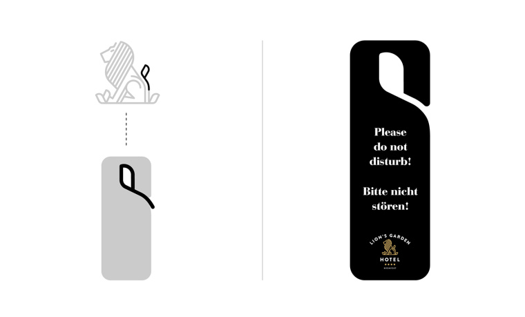 獅子花園酒店獅子標(biāo)志設(shè)計(jì)品牌VI設(shè)計(jì)