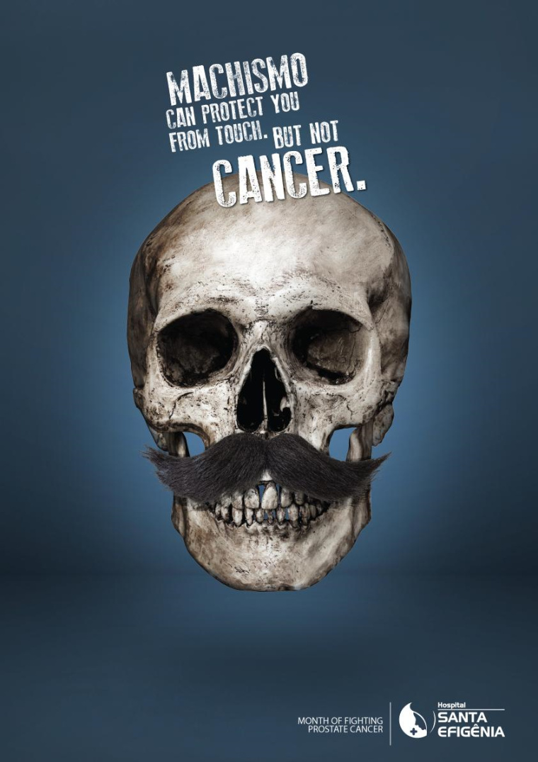 SantaEfigênia醫(yī)院前列腺癌癌癥篩查體檢平面創(chuàng)意廣告