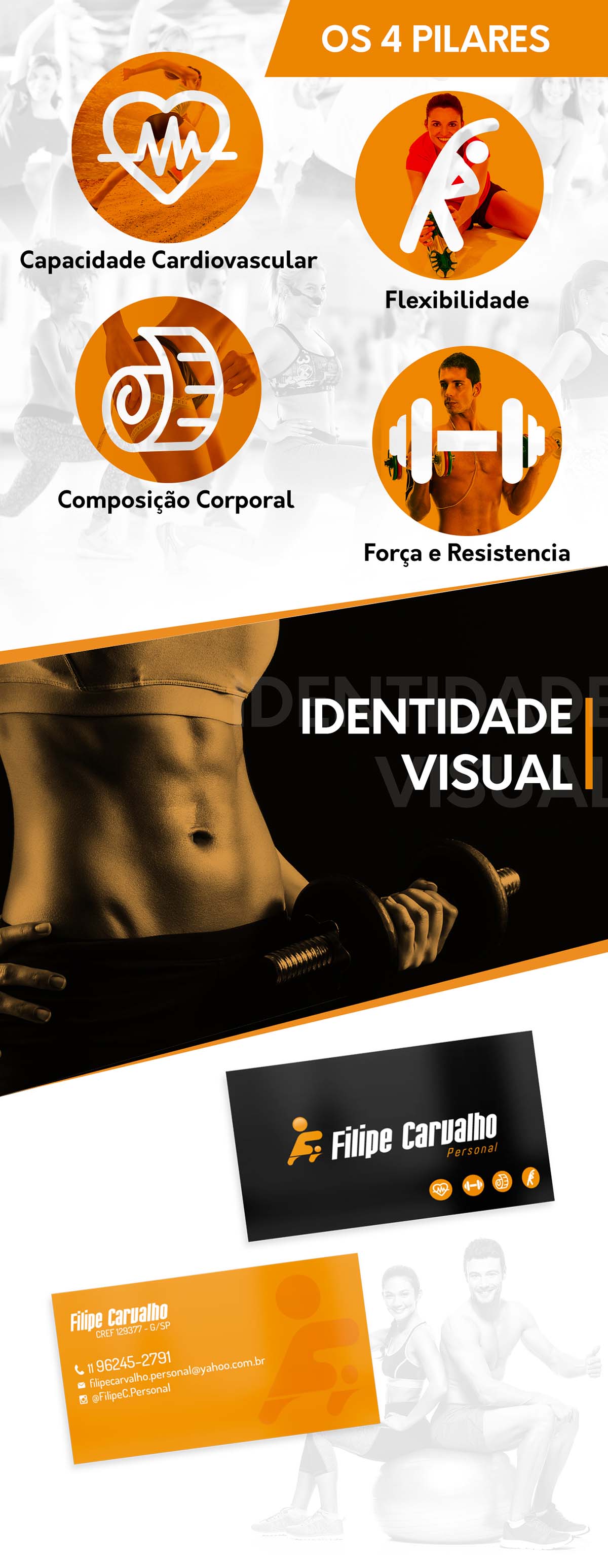 Filipe健身體育培訓(xùn)機(jī)構(gòu)品牌logo設(shè)計(jì)，源自跑步剪影與速度的符號