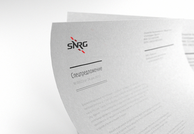 工程服務(wù)公司SNRG“動(dòng)態(tài)”VI設(shè)計(jì)——螺旋形裝飾圖形與字母的完美結(jié)合