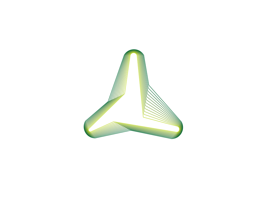 金磚國家新開發(fā)銀行標(biāo)識logo設(shè)計-可持續(xù)發(fā)展的動感線條logo