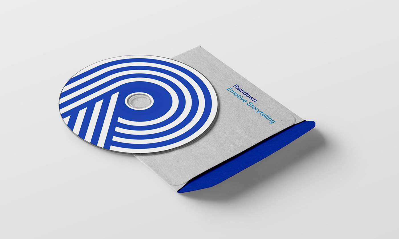 Raindown電影工作室標(biāo)志設(shè)計品牌形象設(shè)計