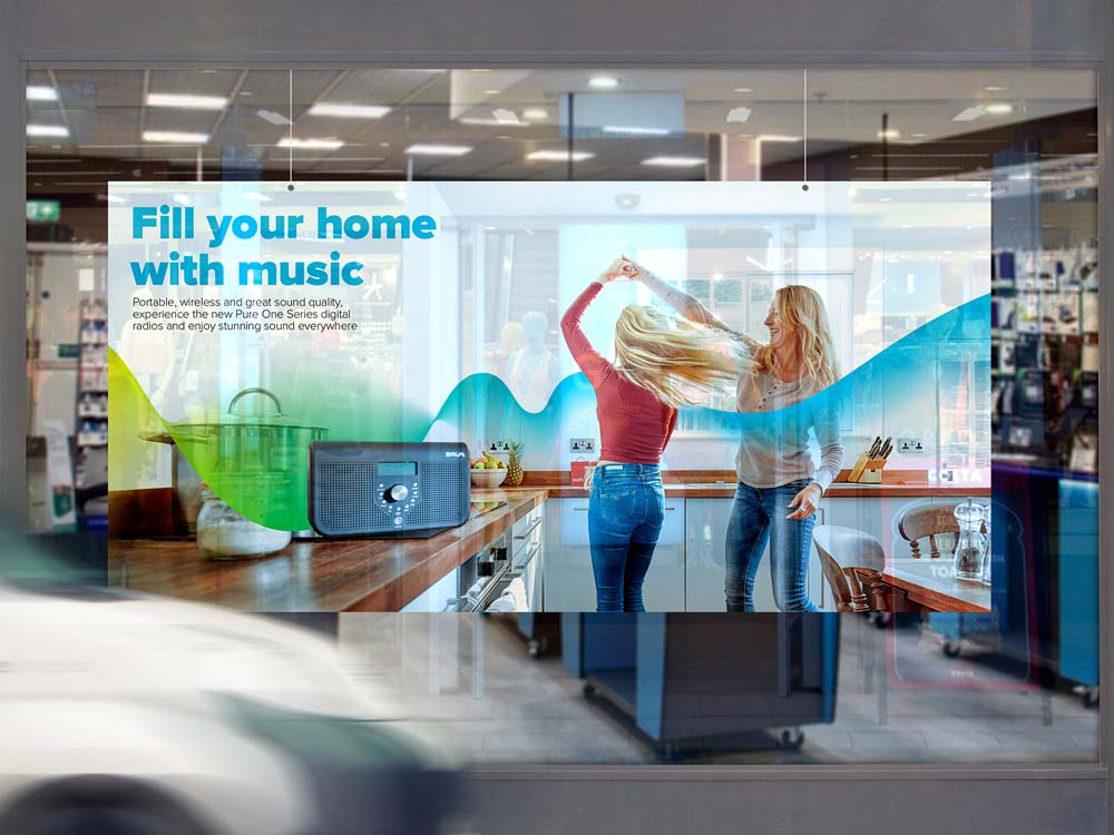 英國電子零售品牌Maplin動感漸變電子風(fēng)格標志設(shè)計與VI形象設(shè)計