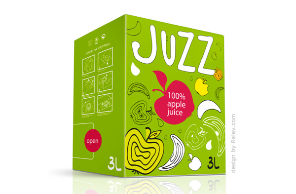 Juzz 有機蘋果果汁包裝設計-上海包裝設計公司 Juzz 有機蘋果果汁包裝設計-上海包裝設計公司