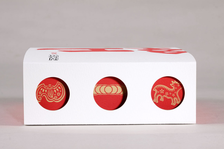 福祿壽中式糕點(diǎn)包裝設(shè)計(jì)，禮盒包裝結(jié)構(gòu)設(shè)計(jì)-上海包裝設(shè)計(jì)公司