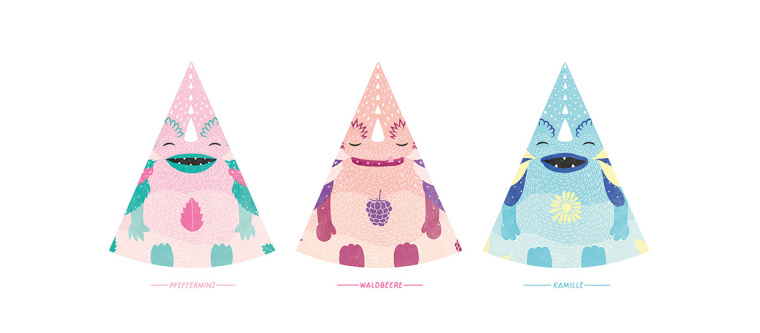 冰淇淋蛋筒造型兒童茶葉創(chuàng)意包裝設(shè)計(jì)-上海包裝設(shè)計(jì)公司設(shè)計(jì)欣賞