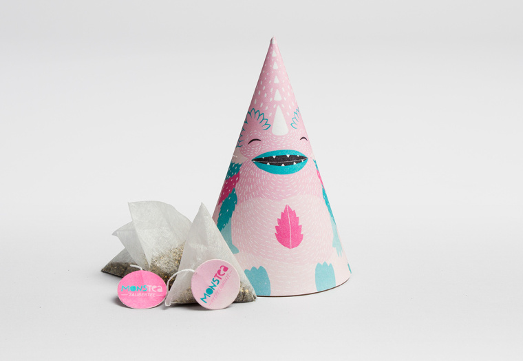 冰淇淋蛋筒造型兒童茶葉創(chuàng)意包裝設(shè)計(jì)-上海包裝設(shè)計(jì)公司設(shè)計(jì)欣賞