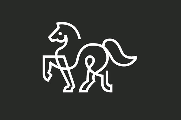 單線線條logo設(shè)計2017年10個最受歡迎的或即將到來的logo設(shè)計趨勢-上海logo設(shè)計公司