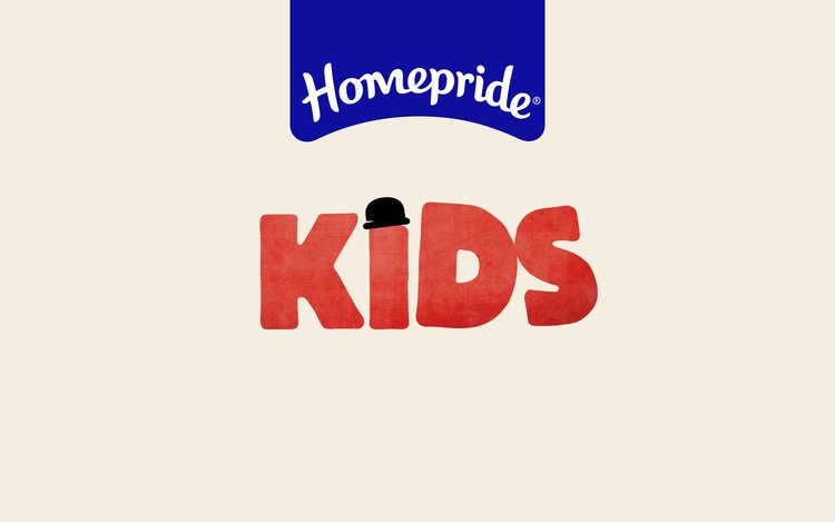 Homepride Kids兒童食品品牌logo設計