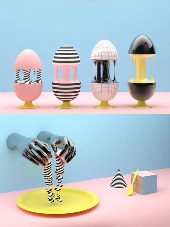 2018年最佳平面設(shè)計趨勢-終極指南-金屬元素