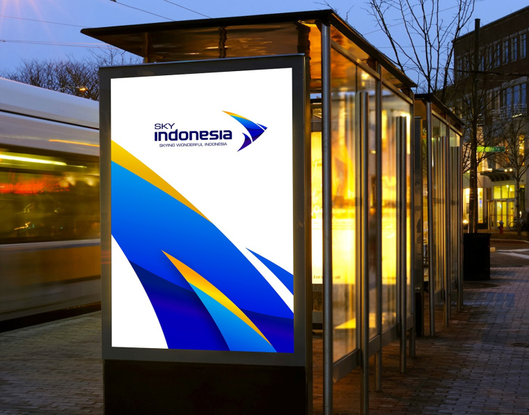 SKY INDONESIA航空公司logo設(shè)計(jì):代表印尼航空安全\精準(zhǔn)\效率文化\友好的箭鳥logo SKY INDONESIA航空公司logo設(shè)計(jì):代表印尼航空安全\精準(zhǔn)\效率文化\友好的箭鳥logo