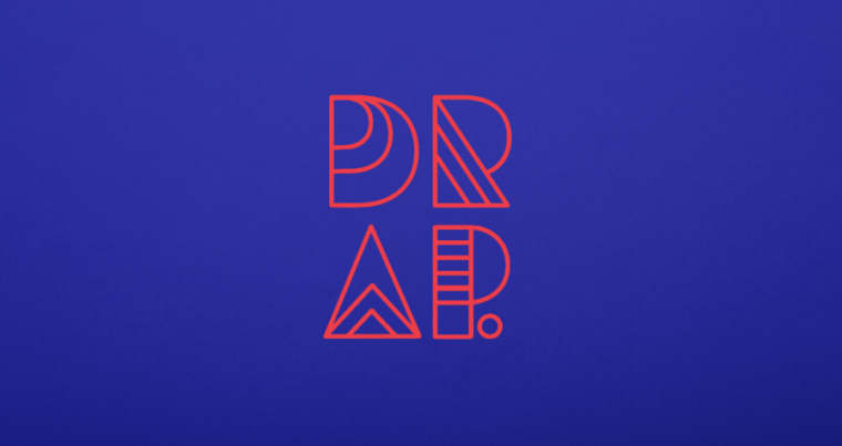 Drap廣告公司VI設(shè)計/公司視覺識別VI形象設(shè)計，極具吸引力的配色與線條插畫