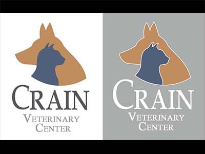 Crain獸醫(yī)中心標(biāo)志設(shè)計 Crain獸醫(yī)中心標(biāo)志設(shè)計