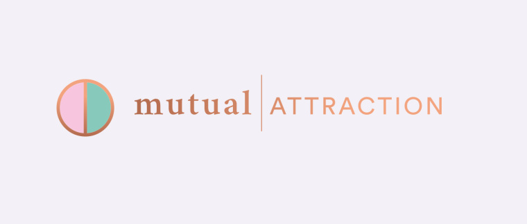 Mutual Attraction “相互吸引力”約會與婚介服務機構標志設計VI設計