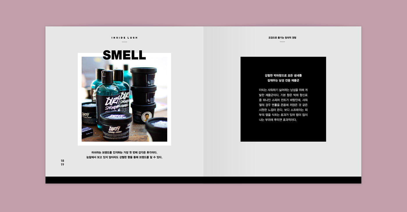 “方形”元素LUSH 糕點(diǎn)罐頭美食學(xué)校畫冊(cè)設(shè)計(jì)－上海畫冊(cè)設(shè)計(jì)公司