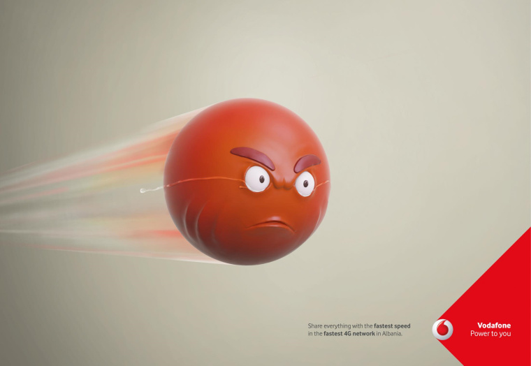 沃達(dá)豐4G網(wǎng)絡(luò)平面創(chuàng)意廣告“速度眼淚”篇-上海尚略廣告公司 沃達(dá)豐4G網(wǎng)絡(luò)平面創(chuàng)意廣告“速度眼淚”篇-上海尚略廣告公司