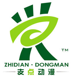 正是用眼睛來做原型，進(jìn)行構(gòu)思變形制作的。簡單的筆畫勾畫了眼睛和睫毛，很生動，而且符合行業(yè)特點(diǎn)。通過支點(diǎn)動漫公司logo的“這雙眼睛” ，仿佛看到了這個企業(yè)蓬勃的動力和朝氣，又好像看到了他對動漫行業(yè)的熱情和執(zhí)著。