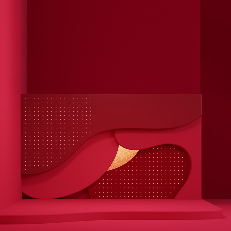 奢侈藍金藝術風格冥想工作室Inhere公司logo設計VI設計-上海logo設計VI設計公司