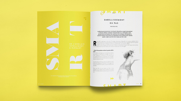 上海畫冊設計公司欣賞：美麗明黃色的黑蘋果雜志畫冊設計