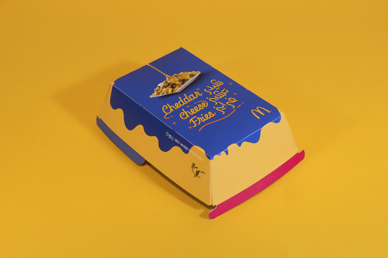 麥當(dāng)勞漢堡薯條奶酪外賣食品套餐包裝設(shè)計-上海包裝設(shè)計公司