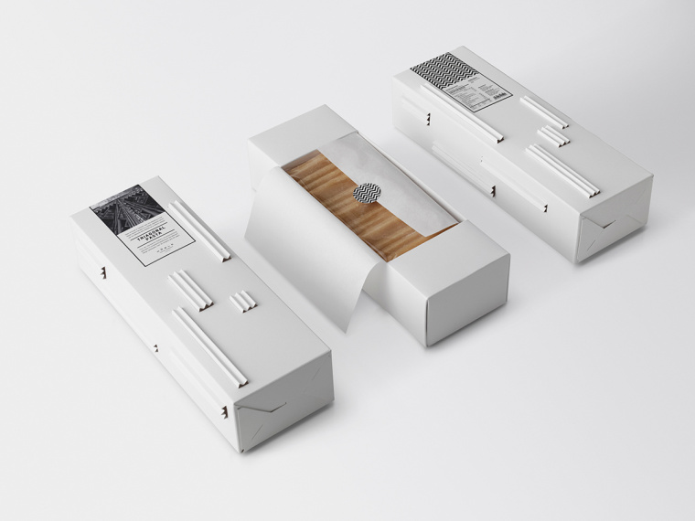 Noble房地產開發(fā)商食品禮盒禮品套裝包裝設計，源自建筑的設計靈感