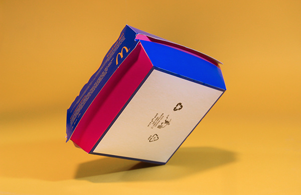 麥當(dāng)勞漢堡薯條奶酪外賣食品套餐包裝設(shè)計-上海包裝設(shè)計公司