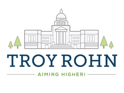 上海logo設(shè)計公司欣賞：政府建筑加字母的競選選舉logo設(shè)計