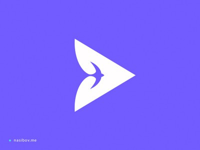 白色箭頭旅行l(wèi)ogo設(shè)計(jì)