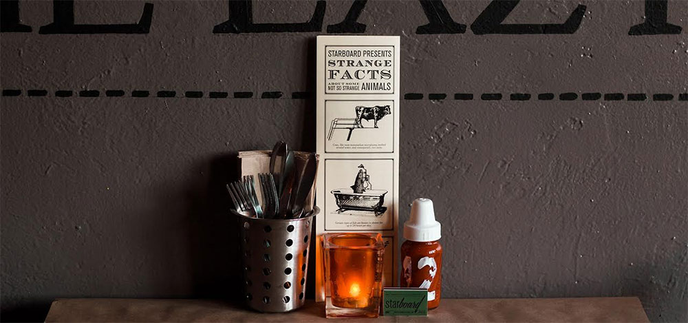 Starboard餐廳餐飲品牌形象設(shè)計－充分創(chuàng)意，復(fù)古和手繪的藝術(shù)風(fēng)格－上海品牌設(shè)計公司